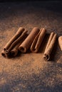 cinnamon stick spices Royalty Free Stock Photo