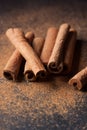 Cinnamon stick spices Royalty Free Stock Photo