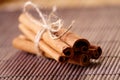 Cinnamon sticks Royalty Free Stock Photo