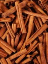 Cinnamon sticks in a bazaar Royalty Free Stock Photo