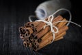 Cinnamon sticks Royalty Free Stock Photo