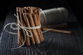 Cinnamon sticks Royalty Free Stock Photo