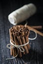 Cinnamon sticks Royalty Free Stock Photo