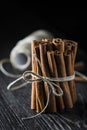 Cinnamon sticks Royalty Free Stock Photo