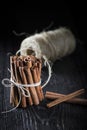 Cinnamon sticks Royalty Free Stock Photo