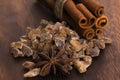 Cinnamon sticks with pure cane brown sugar