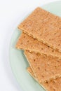 Cinnamon Sugar Graham Crackers Royalty Free Stock Photo