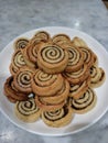 Cinnamon sugar swirl cookie cookies pastry cake food sweet cinnamonroll stacked food dish