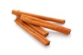 Cinnamonsticks,cinnamon sticks isolated on white background Royalty Free Stock Photo
