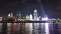 Cinncinnati, Ohio Riverfront at night!