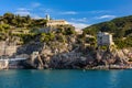 Cinque Terre coast with Monterosso al Mare village, Italy Royalty Free Stock Photo