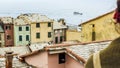 Cinque Terre colorful coast town of Vernazza in Italy