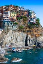 Cinque Terre, Italy - Manarola colorful fishermen village