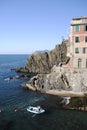 Cinque Terre Riomagiore Royalty Free Stock Photo