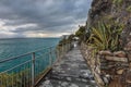 Cinque Terre - road of love Royalty Free Stock Photo