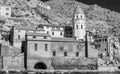 Cinque Terre Rocks and landscape, infrared view