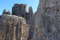 cinque torri dolomites tyrol italy climbing mountaineering hiking summer