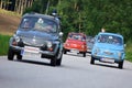 Cinquecento meeting in Vorchdorf Austria - Puch 500 and Fiat 500