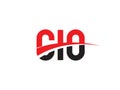 CIO Letter Initial Logo Design Vector Illustration