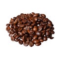 Cioccolato annella gourmet coffee on white background.