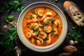 Cioppino, mediterranean food life style Authentic living