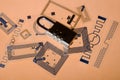 Cipher lock on RFID tags Royalty Free Stock Photo