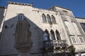 Cipiko Palace, in Trogir, port and historical city on the coast of the Adriatic Sea, in the Split-Dalmatia region, Croatia Royalty Free Stock Photo