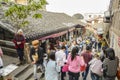 Ciqikou, ancient streets and tourists