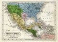 Circa 1845 Boynton Map of the Republic of Texas, Mexico, Guatemala, West Indies, Upper California and the United States.