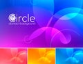 Circle abstract eps 10 background series Royalty Free Stock Photo
