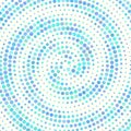 Circles from abstract colorful dotted. Vector background Royalty Free Stock Photo