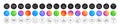 Circle area, Energy inflation and Parcel line icons. For web app, printing. Round icon buttons. Vector
