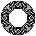 Circle celtic frame