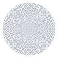 Circle design element. Geometric rotation pattern. Royalty Free Stock Photo