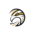 Circle Eagle Sea Hawk Logo Symbol Royalty Free Stock Photo