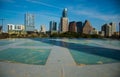 Circle of Fun Austin Texas Downtown Skyline Royalty Free Stock Photo