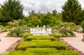 The Circle garden at the Chicago Botanic Garden, Glencoe, USA