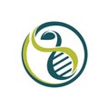 Circle Green Healthy DNA Research Center Logo