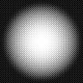 Circle halftone pattern / texture. Monochrome halftone dots.