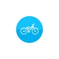 Circle icon - Trial bicycle