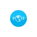 Circle icon - Wireless world