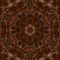 Circle kaleidoscopic synthetic Art background, complex geometry