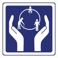 Circle of life sign