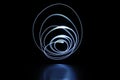 Circle light painting