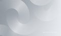 Circle lines abstract vector background. Minimal geometric circular grey pattern. Technology 3d medical design concept