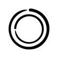 circle load icon element logo