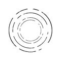 circle load icon element logo