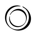 circle load icon element logo