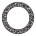Circle ornamental decorative frame Royalty Free Stock Photo
