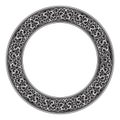 Circle ornamental decorative frame